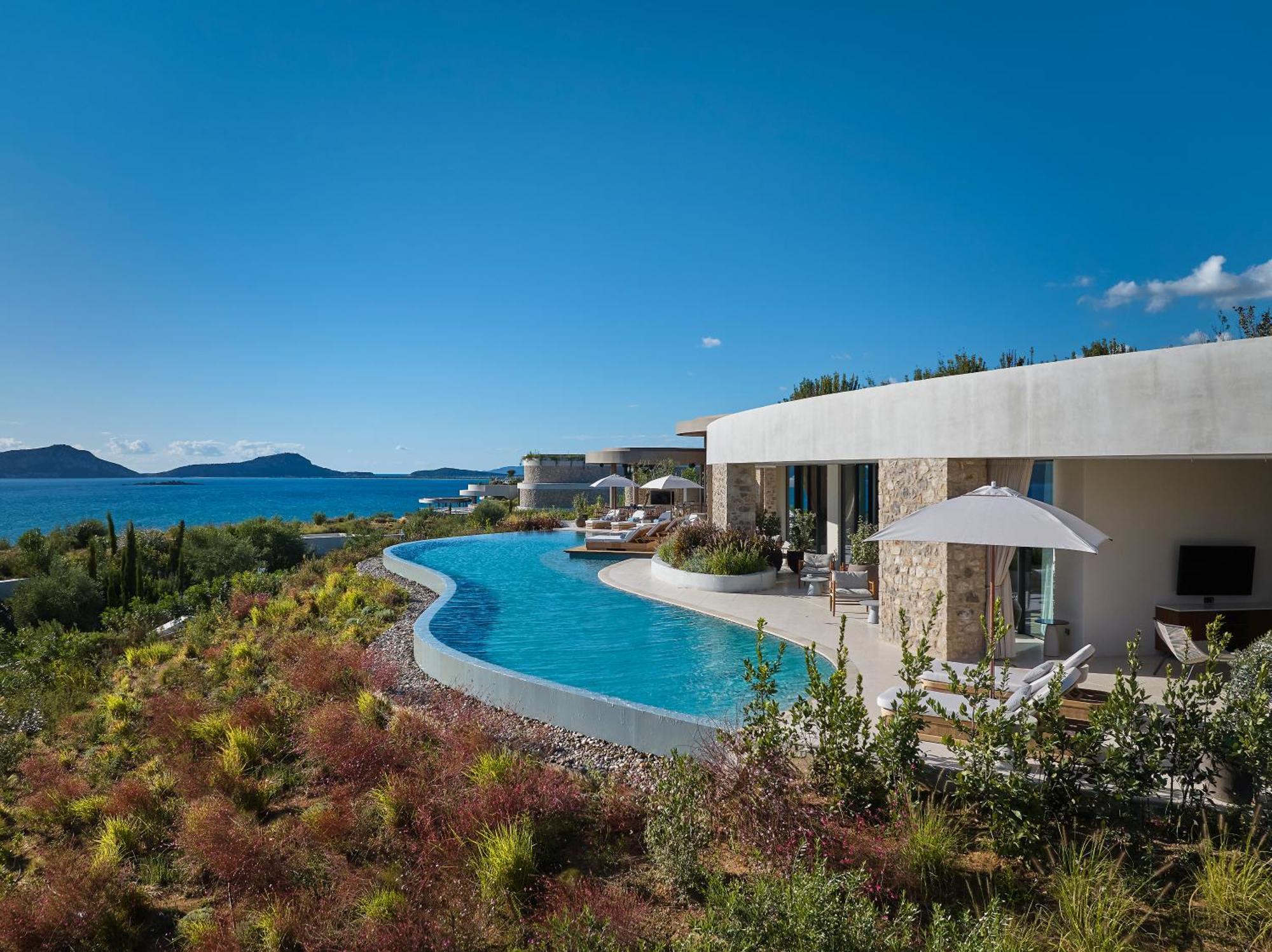 Hotel Mandarin Oriental, Costa Navarino Pilos Exterior foto